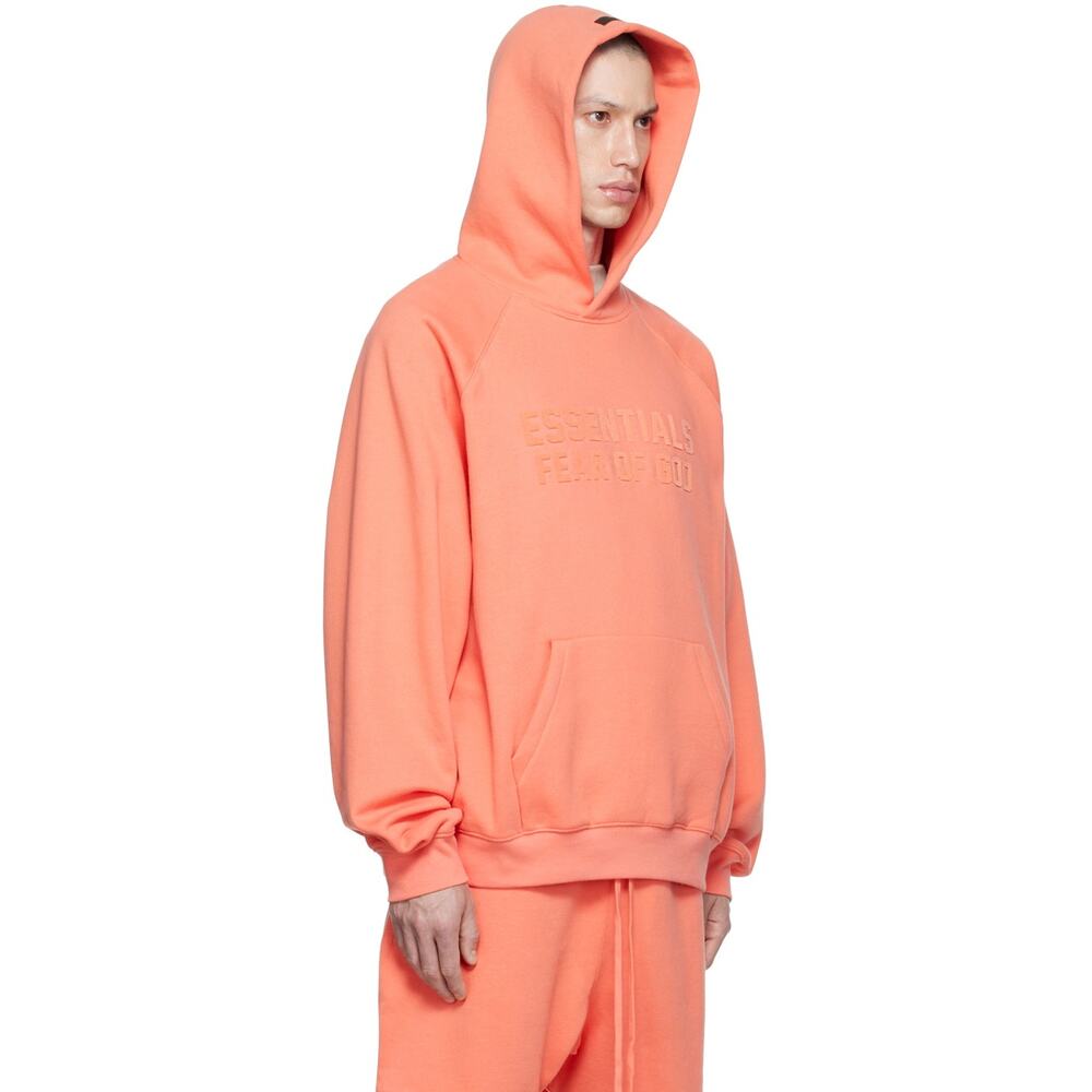 Essentials Fear of God Coral Men's Medium NWT Casual Hoodie